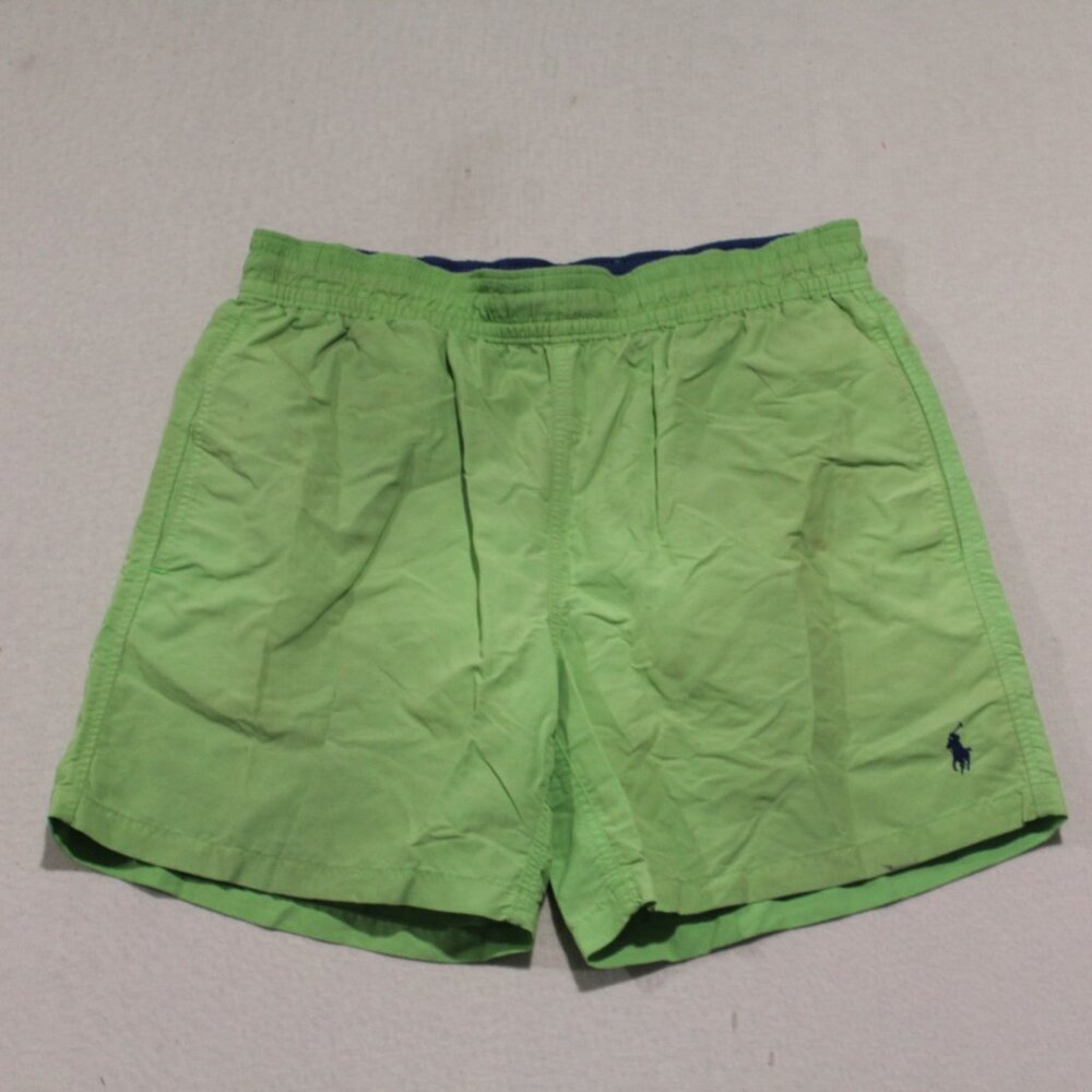 Polo Ralph Lauren Men Green Shorts Casual Summer Beach Size Small